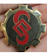 2016 Privateer Press Red Enamel Pinback 1.2&quot; - $20.05