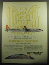 1957 Northwest Orient Airlines Ad - 31 years of Superior Airmanship - $18.49