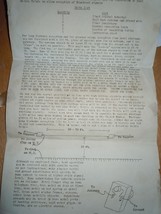 Vintage Instructions For Installation Of Long Distance Aerial for Walkie... - $5.46 CAD