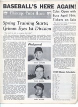 Chicago Cubs News 3/9/1949 MLB Newsletter-player &amp; team pix-stats-history-VG - £23.62 GBP