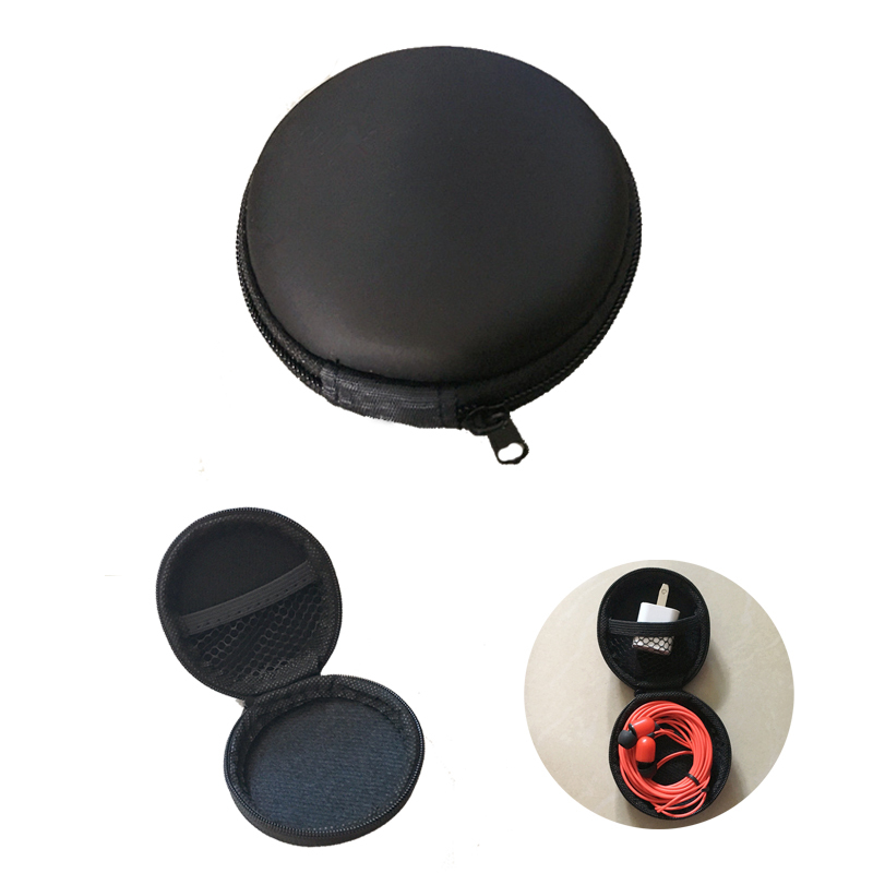 Mini Portable Earbud USB Cable Storage Bag Sundries Organizer