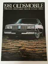 1981 Oldsmobile Sales Brochure Booklet - $15.00