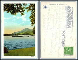 NEW YORK Postcard - Lake George, Black Mountain, Monarch Of The Lake O45 - £2.36 GBP