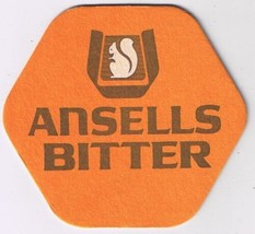 Beer Coaster Ansells Bitter Orange - $2.74