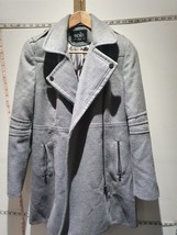 Womens Jackets - Wallis Size Uk 12 Grey - £24.81 GBP