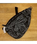 Vera Bradley  Essential Sling Back Pack Stellar Paisley MSRP $79 Black - €29,84 EUR