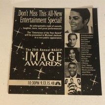 25th NAACP Image Awards Tv Guide Print Ad Craig T Nelson Michael Jackson... - £4.63 GBP