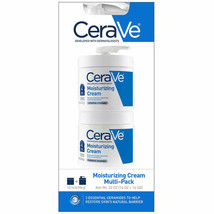 CeraVe Moisturizing Cream Multi-Pack, 16 oz Jar with Pump + 16 oz Jar - £196.72 GBP