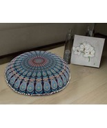 Mandala Floor Pillow Cover Only Cushion Seating Ottoman Throw Hippie Rou... - $17.99