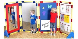 Children&#39;s Factory Activity PlayPanel Center Free Standing Room Divider ... - $7,381.24 MXN