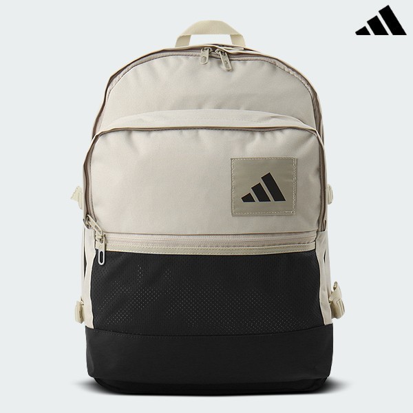 adidas Utility Multi-Pocket Backpack Unisex Casual Lifestyle Bag Beige J... - $70.61