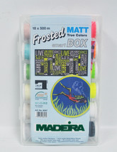 Madeira Frosted Matt 18 500M Spool Smartbox - £87.92 GBP