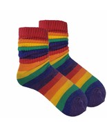 Dark Rainbow Slouch Socks (Adult Medium) - £4.28 GBP