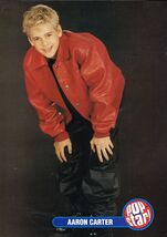 Aaron Carter - Singer - 11" x 8" Teen Magazine Pinup Mini Poster 78 - $5.94