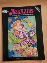 Mermaids Stained Glass Coloring Book (Dover Stained Glass By Eileen Rudisill - £5.99 GBP