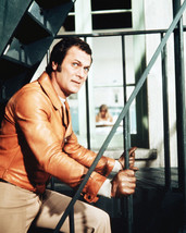 Tony Curtis In The Persuaders! Classic in leather jacket 16x20 Canvas Giclee - £53.66 GBP