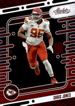 2024 Panini - Absolute Football - Chris Jones NFL Kansas City Chiefs - Card 52 - £3.18 GBP