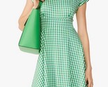 BRAND NEW KATE SPADE Jazzy Gingham Ponte Fiorella Dress WOMENS SIZE SMALL - $64.34