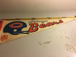 Vintage Chicago Bears Script NFL Pennant - £31.28 GBP