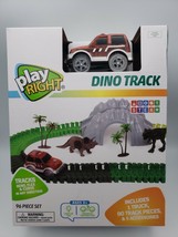 Brand New! Dino Track Play Right Stem Learning - 96 Piece Set - Build Toy - £17.80 GBP