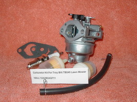 Carburetor For Troy Bilt TB240 Lawn Mower 160cc 12AVB2AQ711 21&quot; Cut - £11.10 GBP