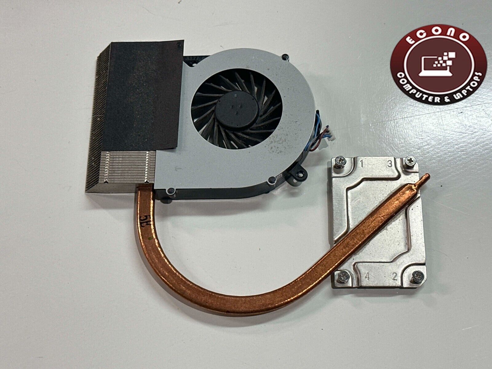 Toshiba C855D-S5303 15.6&quot; Laptop CPU Cooling Fan w/ Heatsink V000270070 - $3.95