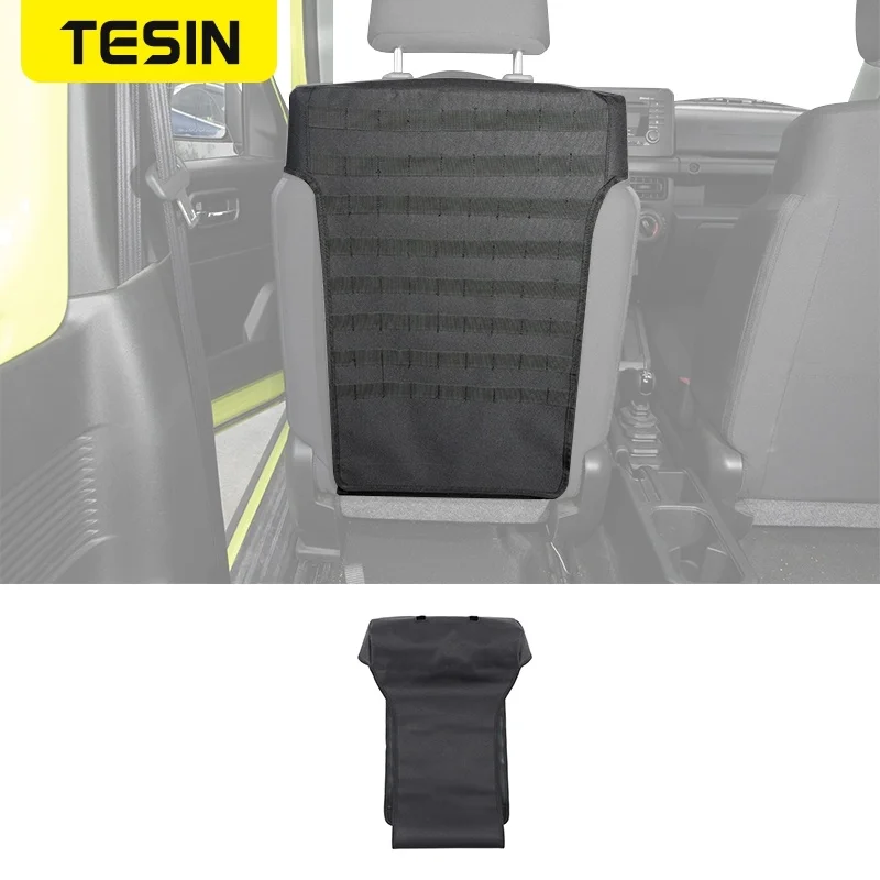 TESIN Stowing Tidying For Suzuki Jimny JB74 Car Seat Cover Back Storage Bag - £38.06 GBP