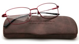 New Prodesign Denmark 3158 c.4021 Red Medium Matt Eyeglasses Frame 53-17-140mm - £98.51 GBP