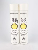 Sun Bum Curls And Wave Shampoo Gently Cleanse and Nourish Hair 10oz Ea Lot Of 2 - $28.01