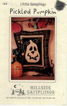 Hillside Samplings Cross Stitch Chart Pickled Pumpkin Little Sampling 2002 - $10.63
