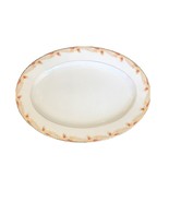 Lenox Porcelain Essex Maroon Medium Oval Serving Platter USA 0351R 16 1/... - £66.14 GBP