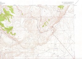 Red Canyon Quadrangle Wyoming 1957 Topo Map Vintage USGS 7.5 Minute Topographic - $19.95