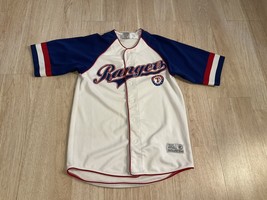 Texas Rangers Jersey Dynasty Men’s Buttons Size M Major League Baseball - £53.80 GBP