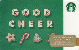 Starbucks 2014 Good Cheer Collectible Gift Card New No Value - £2.34 GBP