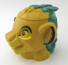Lion King Simba Cub Cup Disney on Ice Souvenir Lided Flip Top Mug Discontinued  - £8.69 GBP