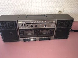 Aiwa CA-W35U Portable Stereo Boombox Ghetto Blaster Vintage Radio Works - £332.74 GBP