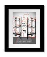 I Won&#39;t Back Down, Tom Petty Song - Lyric Rock Music Art Print, Canvas o... - $365.79 MXN+