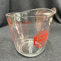 Anchor Hocking #499 Oven Basics 4 Cups 1 Quart Glass Measuring Cup USA (481) - $9.80