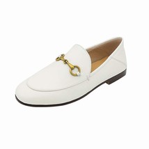big size 33-44 genuine leather spring shoes round toe slip on loafers classics m - £94.96 GBP