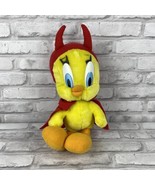Looney Tunes Tweety Bird Devil Halloween Costume 12&quot; Toy Plush Warner Bros - £12.60 GBP
