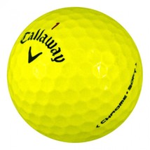 36 Mint Yellow Callaway Chrome Soft Golf Balls Mix - Free Shipping - Aaaaa - £71.60 GBP