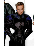 ICONIC Jean Claude Jitrois Brown Feather Leather Jacket Python Trapunto ... - $6,328.71 MXN