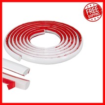 10 Feet PVC Flexible Quarter Round Molding: Easy Installation &amp; Clean Fi... - $22.30