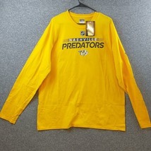 NHL Nashville Predators Hockey Shirt Men's Long Sleeve 2XL - £19.41 GBP