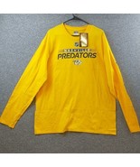 NHL Nashville Predators Hockey Shirt Men&#39;s Long Sleeve 2XL - £18.59 GBP