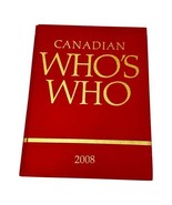 Canadian Who&#39;s Who 2008 Vol XLIII Biography Genealogy U of Toronto Canad... - $158.35