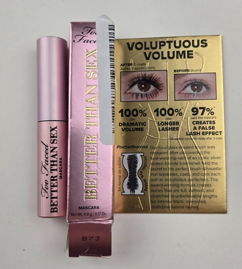 Too Faced Better Than Sex Mascara, Black - 0.27oz - $21.87
