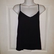 Hollister Black Sheer Polyester Spaghetti Strap Pullover Cropped Top Criss-cross - £7.27 GBP