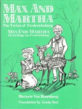 Max And Martha: The Twins Of Fredericksburg (1986) Marjorie Von Rosenberg Signed - £17.69 GBP