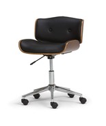 Dax Bentwood Office Chair - Black &amp; Natural Modern Design - €226,44 EUR